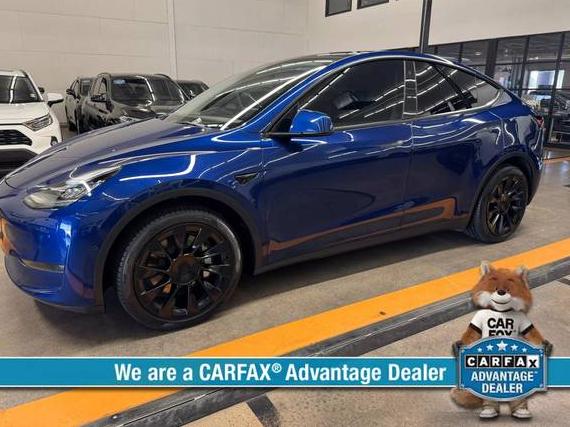TESLA MODEL Y 2021 5YJYGDEE5MF287871 image